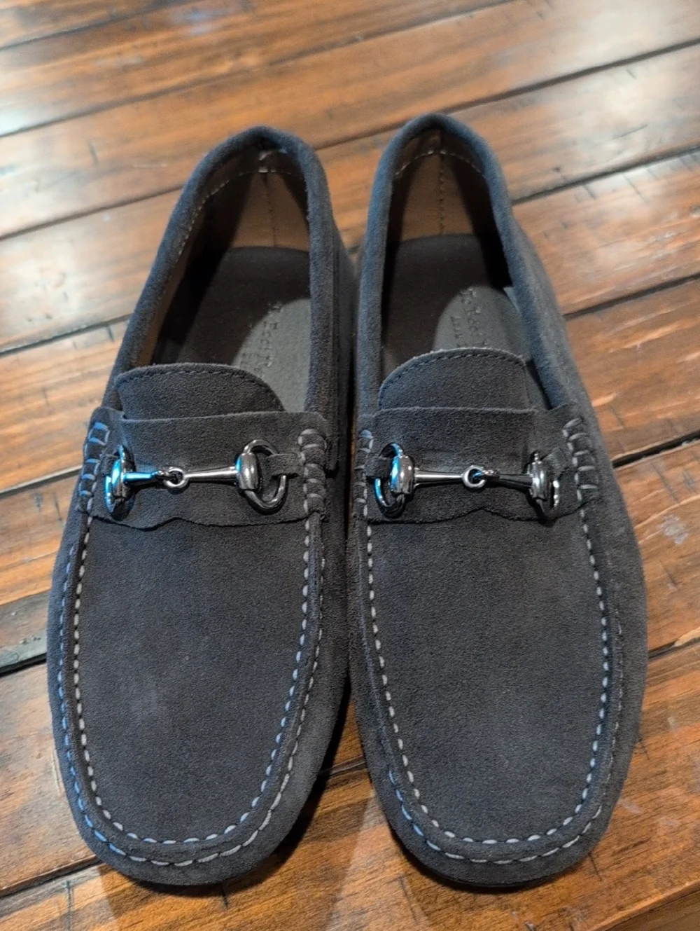 To Boot New York Suede Bit Driving Loafers Hart Horsebit
